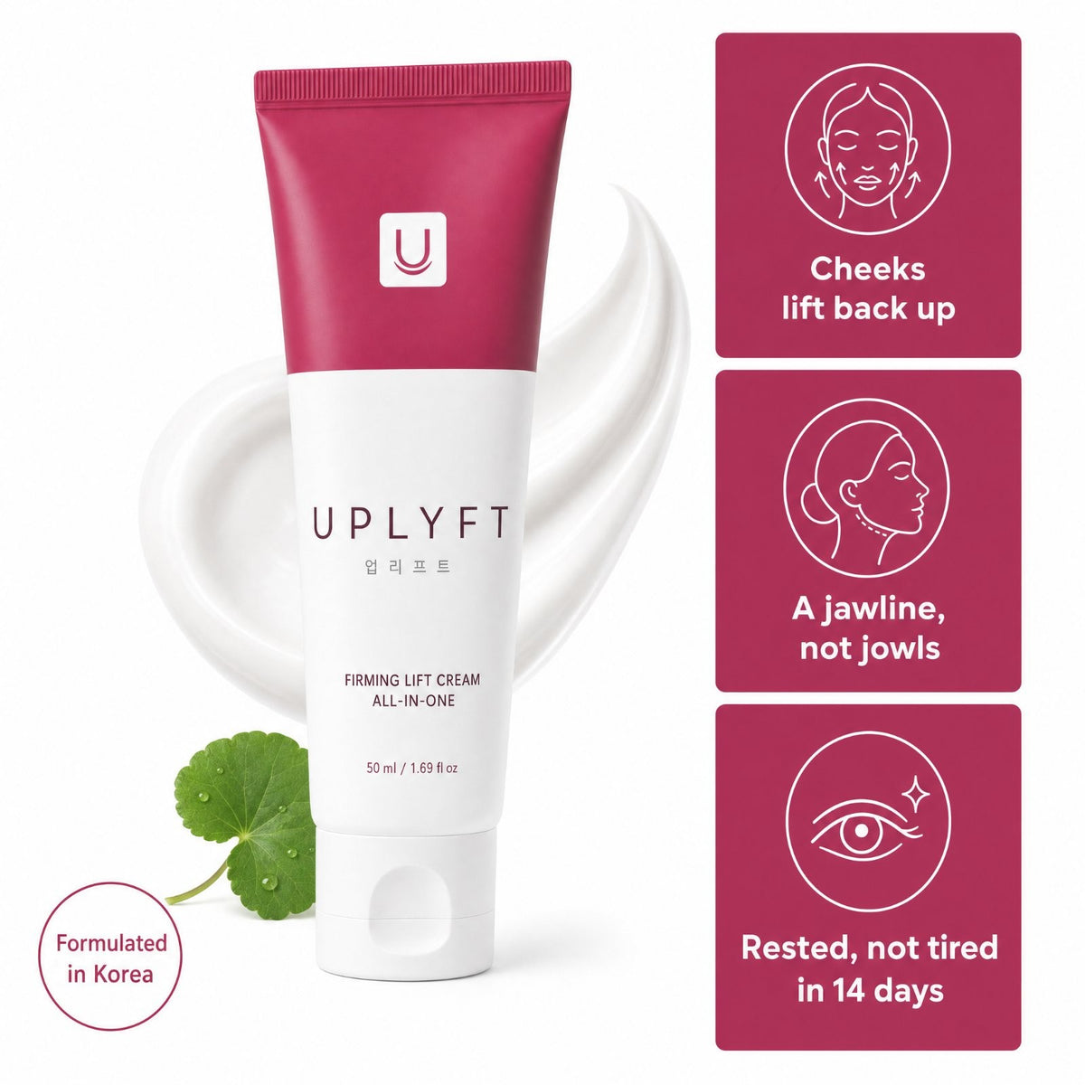 Uplyft™ Korean Firming Lift Cream (All-In-One)