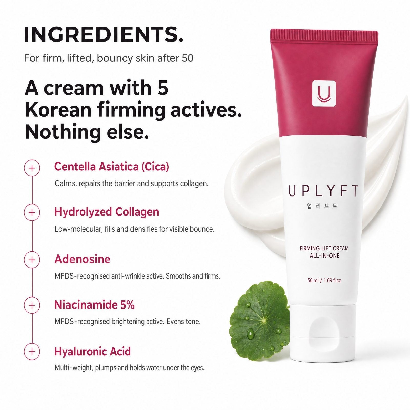 Uplyft™ Korean Firming Lift Cream (All-In-One)