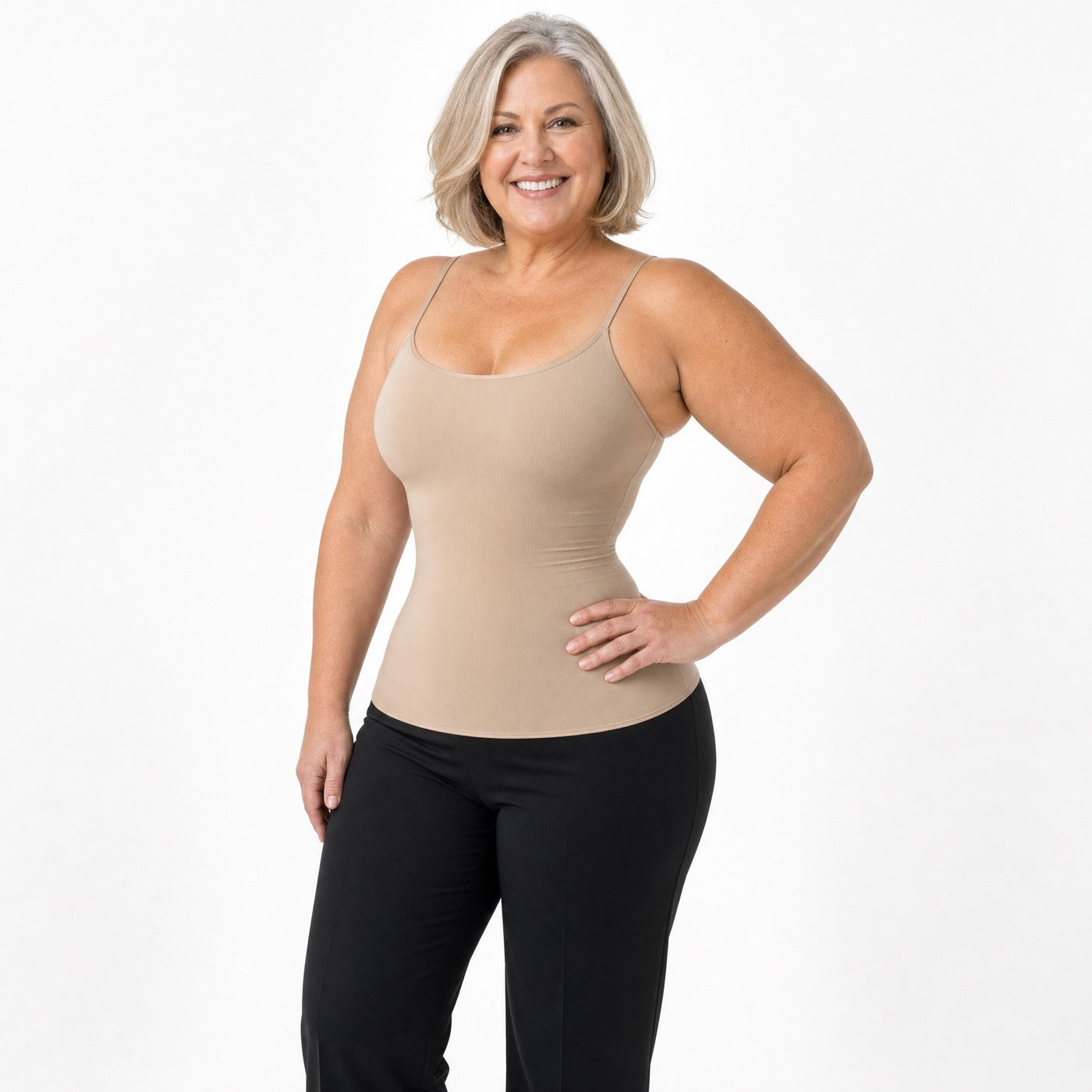 Beige tank